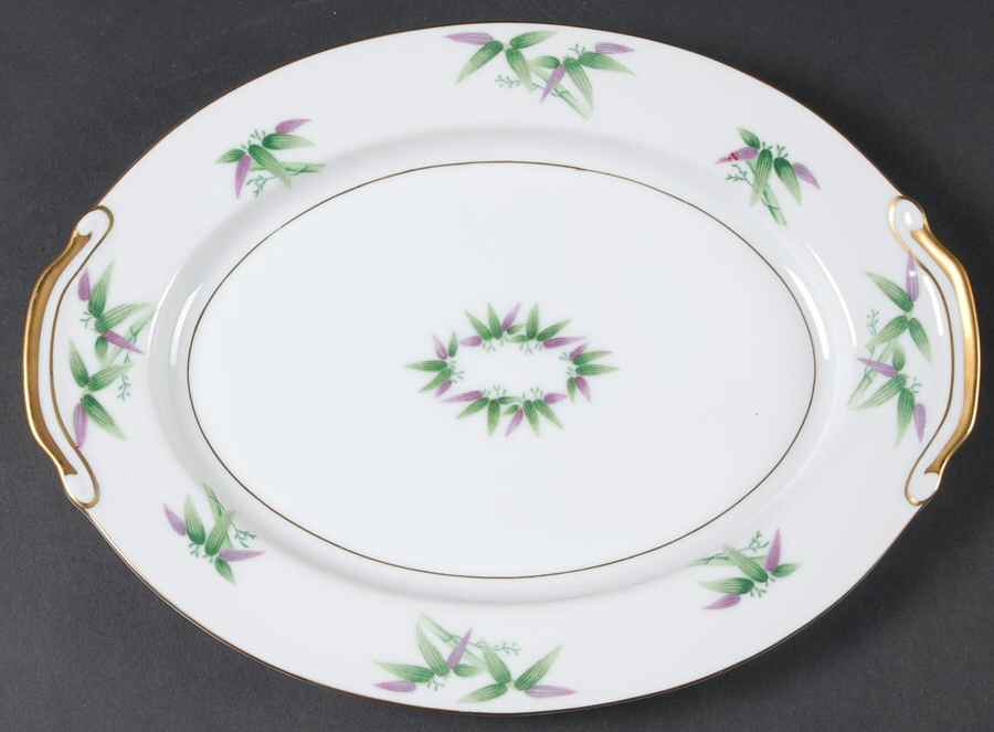 Mandarin 11" Oval Serving Platter by Harmony House China-1