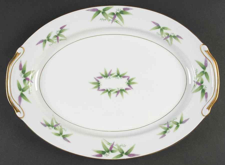 Mandarin 14" Oval Serving Platter by Harmony House China-1