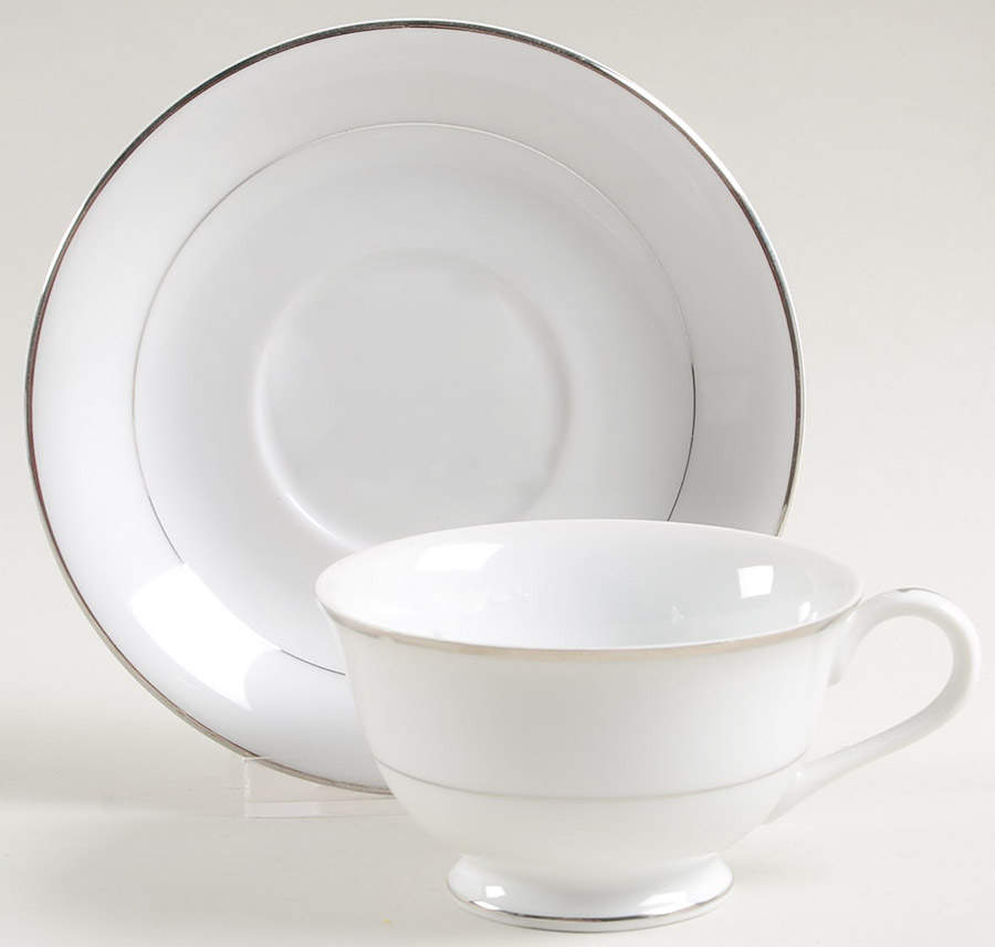 Mary Footed Cup & Saucer Set by Harmony House China-1