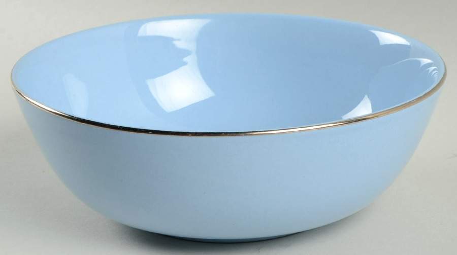 Marcia Pacific Blue 7" Round Vegetable Bowl by Harmony House China-1