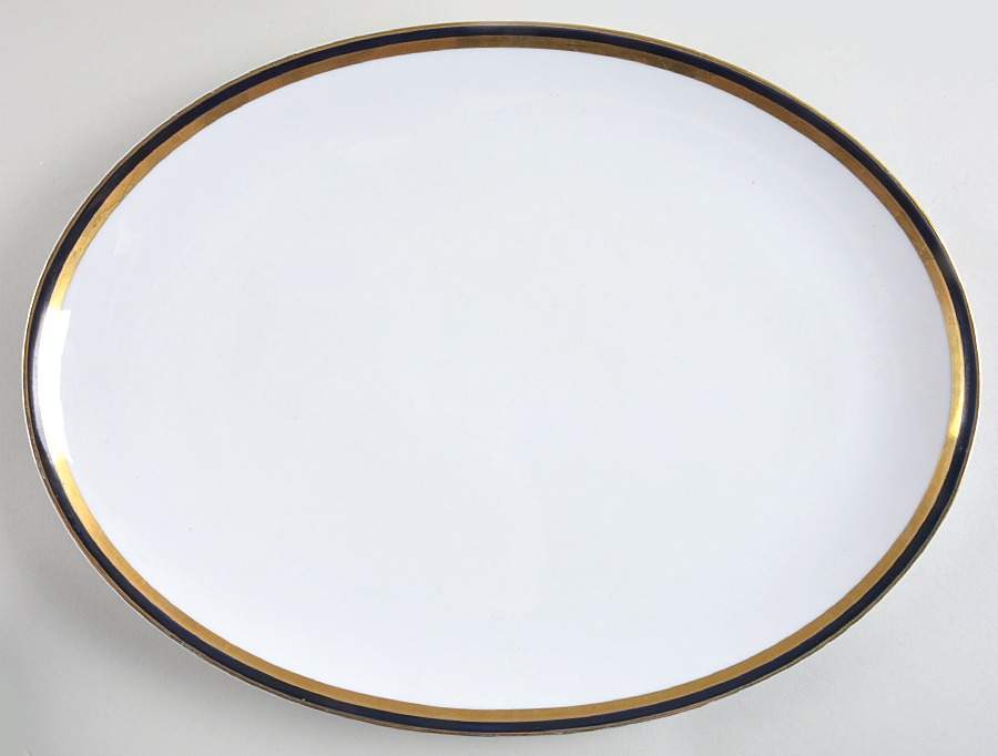 Marquis 16" Oval Serving Platter by Harmony House China-1