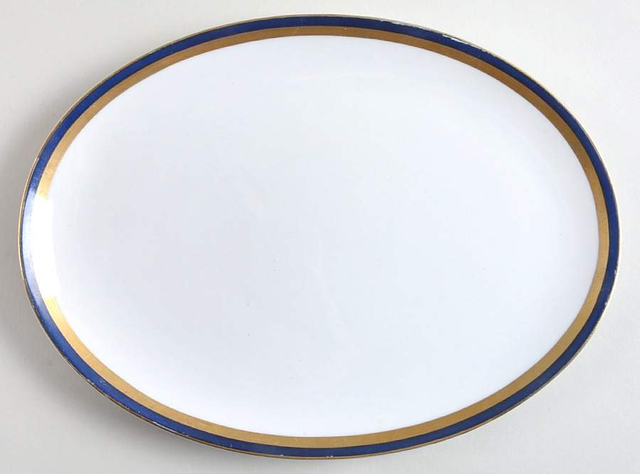 Marquis 12" Oval Serving Platter by Harmony House China-1