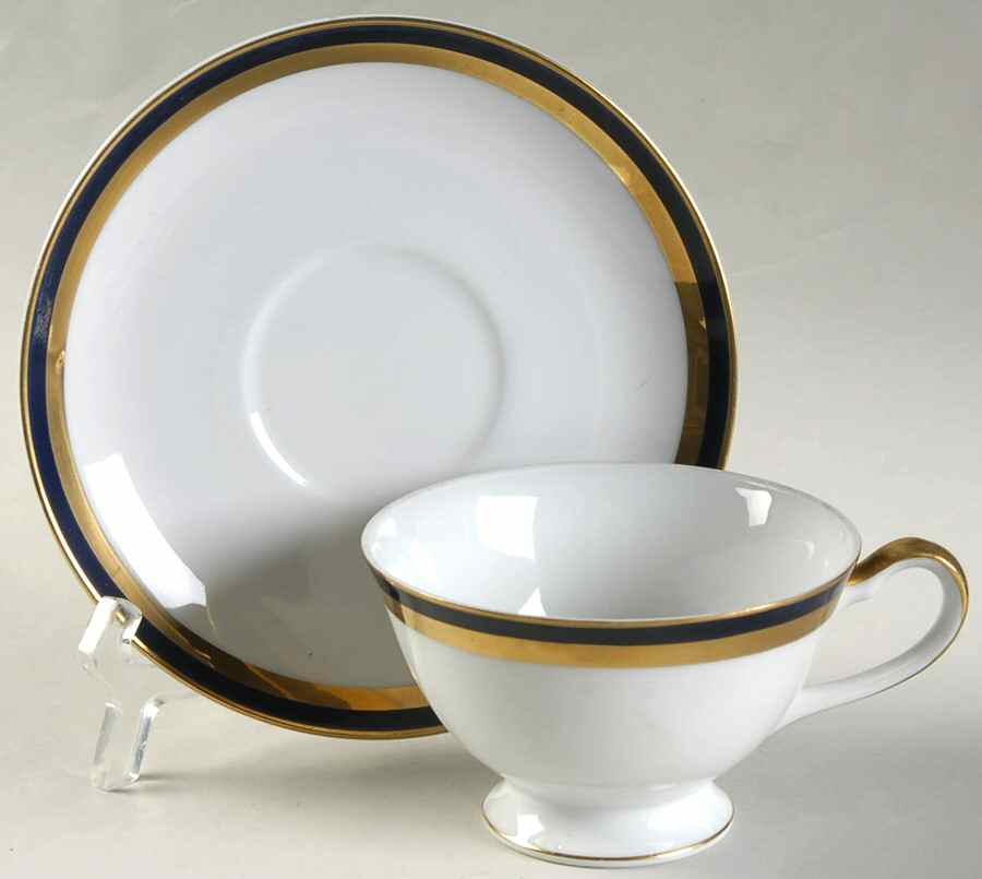 Marquis Footed Cup & Saucer Set by Harmony House China-1