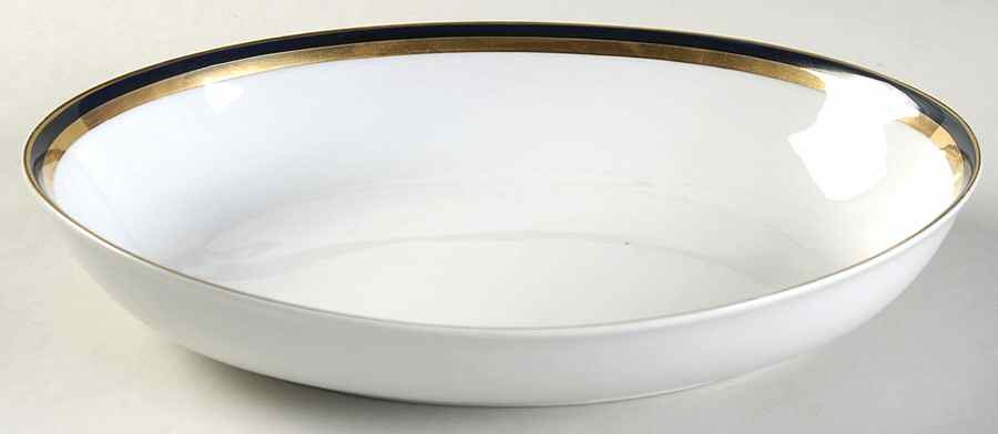 Marquis 10" Oval Vegetable Bowl by Harmony House China-1