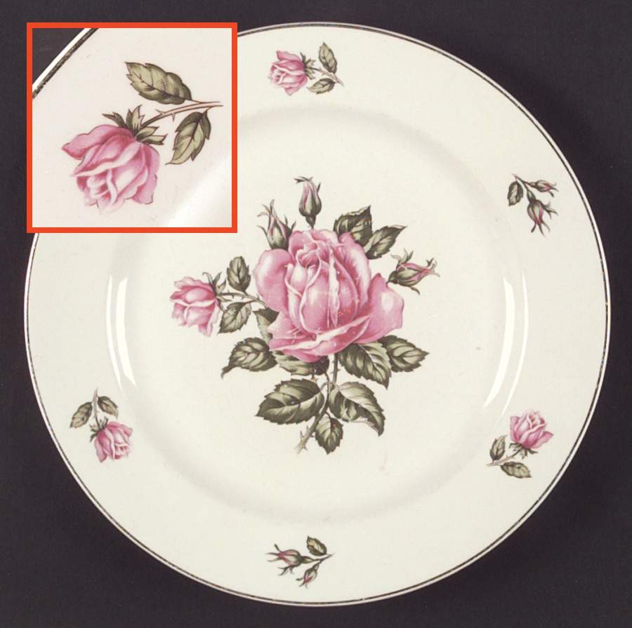 Martha Dinner Plate by Harmony House China-1