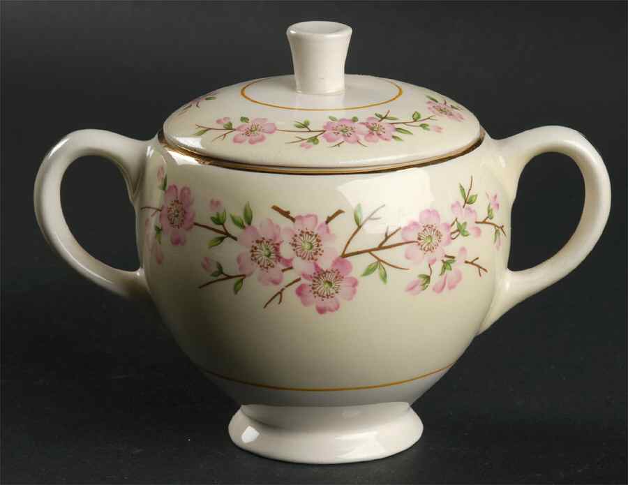 Maytime Sugar Bowl & Lid by Harmony House China-1