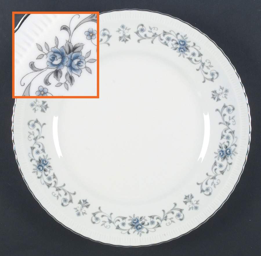 Minuet Dinner Plate by Harmony House China-1