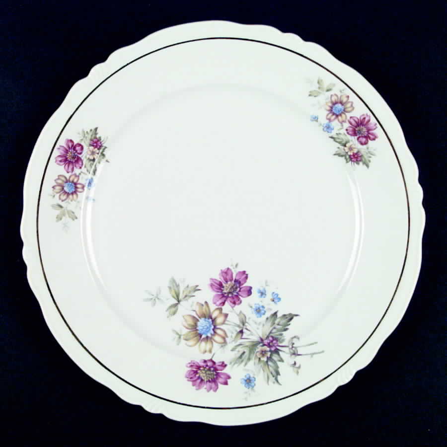 Minuet Dinner Plate by Harmony House China-1