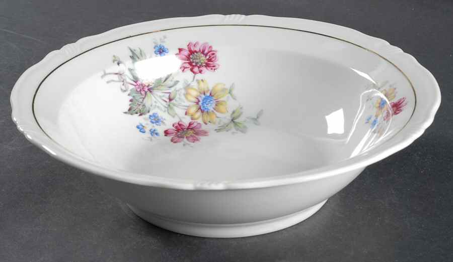 Minuet 9" Round Vegetable Bowl by Harmony House China-1