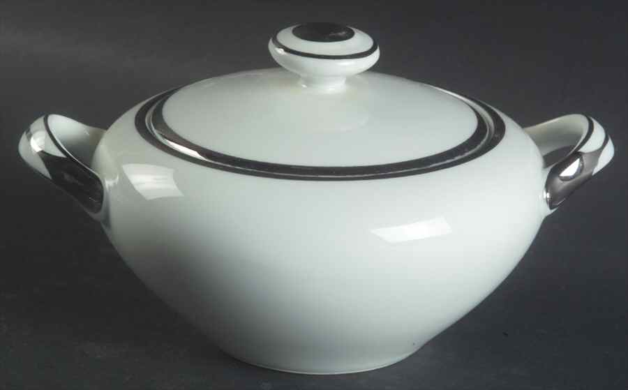 Moderne Sugar Bowl & Lid by Harmony House China-1