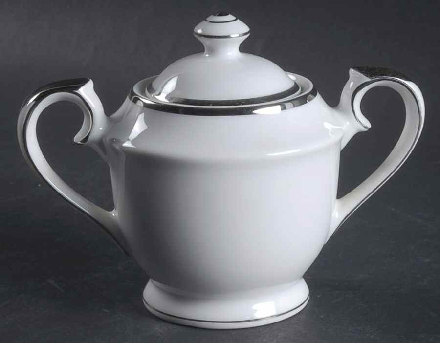 Moderne Sugar Bowl & Lid by Harmony House China-1