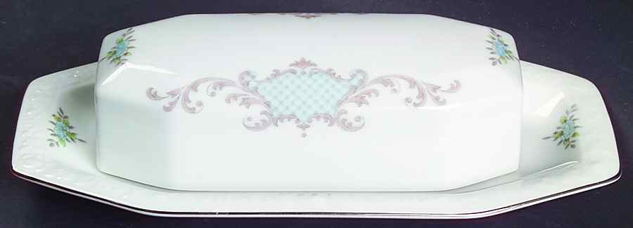 Monique 1/4 Lb Covered Butter by Harmony House China-1