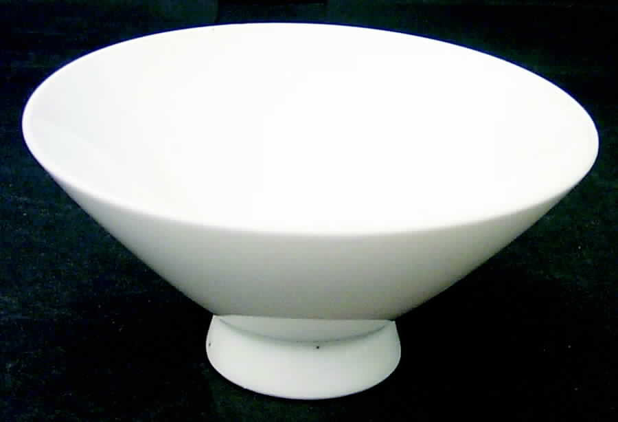 Moonglow White Rice Bowl by Harmony House China-1