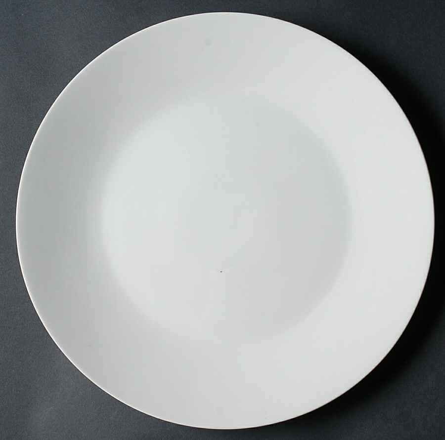 Moonglow White 12" Chop Plate (Round Platter) by Harmony House China-1