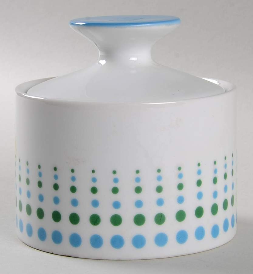 Motif Sugar Bowl & Lid by Harmony House China-1