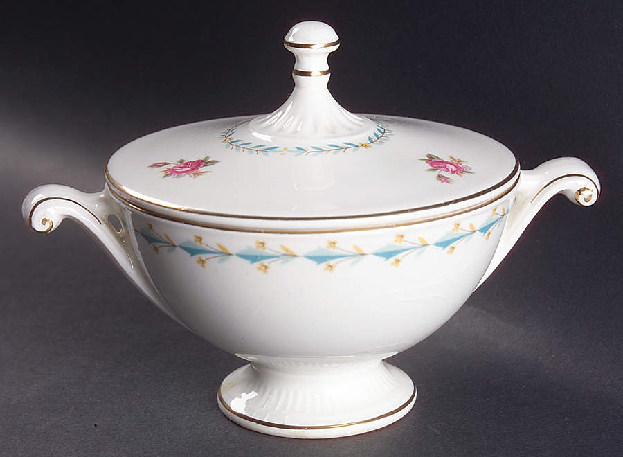Mt. Vernon Sugar Bowl & Lid by Harmony House China-1