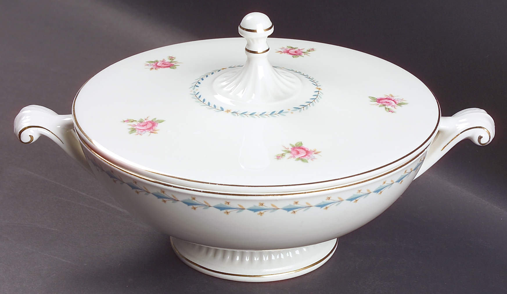 Mt. Vernon Round Covered Vegetable by Harmony House China-1