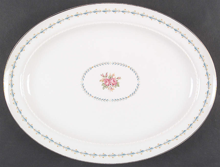 Mt. Vernon 15" Oval Serving Platter by Harmony House China-1