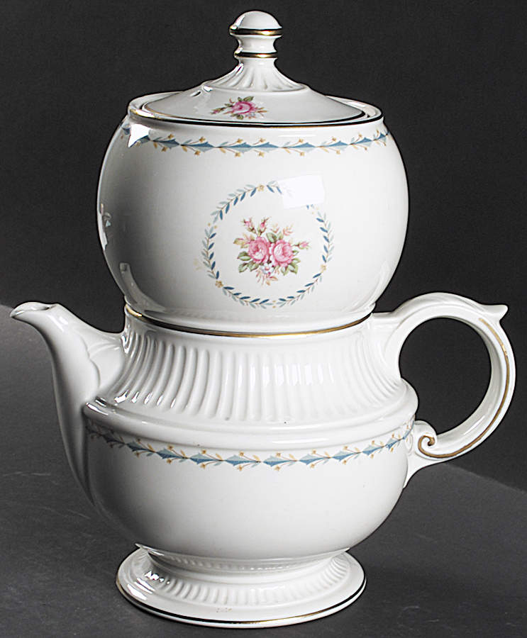 Mt. Vernon (4 Pc) Coffee Pot & Lid with Drip by Harmony House China-1