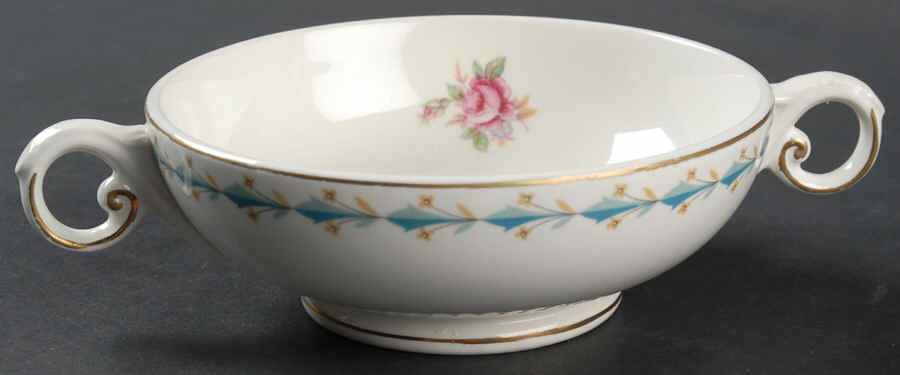 Mt. Vernon Footed Cream Soup Bowl by Harmony House China-1