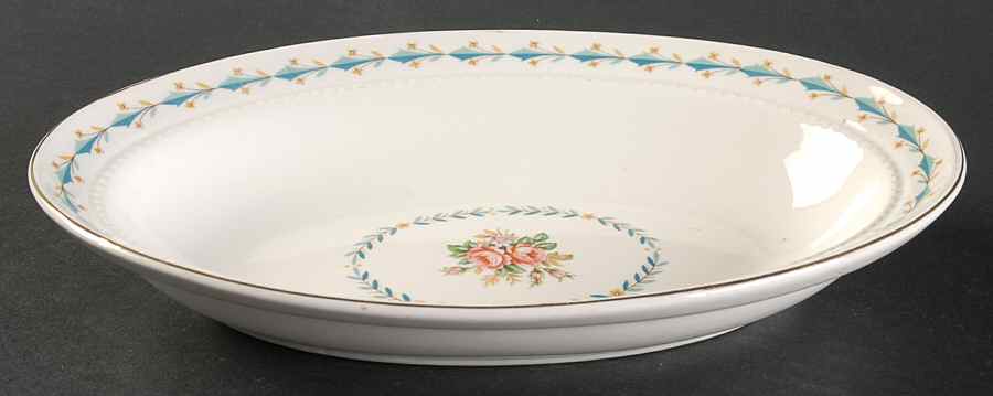 Mt. Vernon 9" Oval Vegetable Bowl by Harmony House China-1