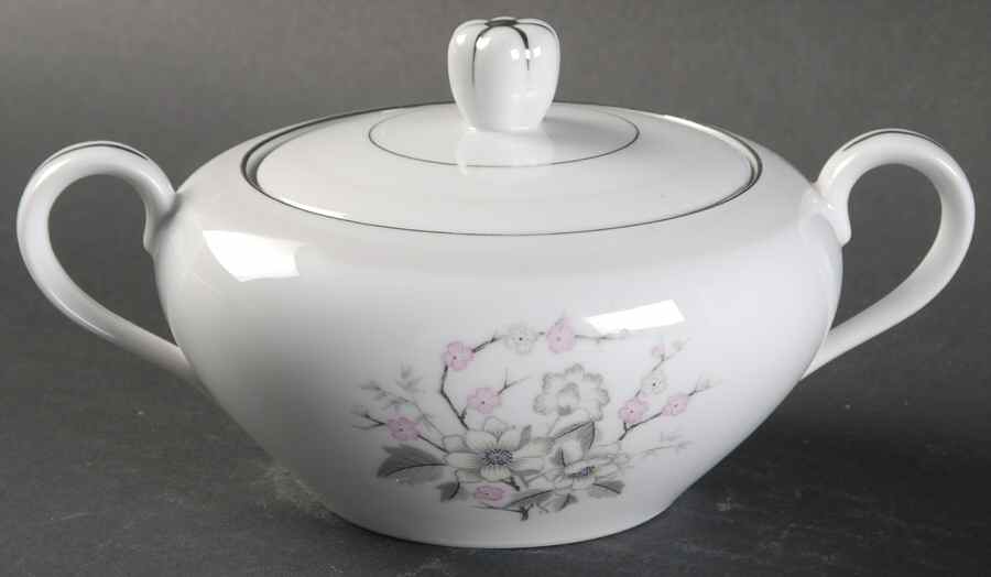 Nannette Sugar Bowl & Lid by Harmony House China-1