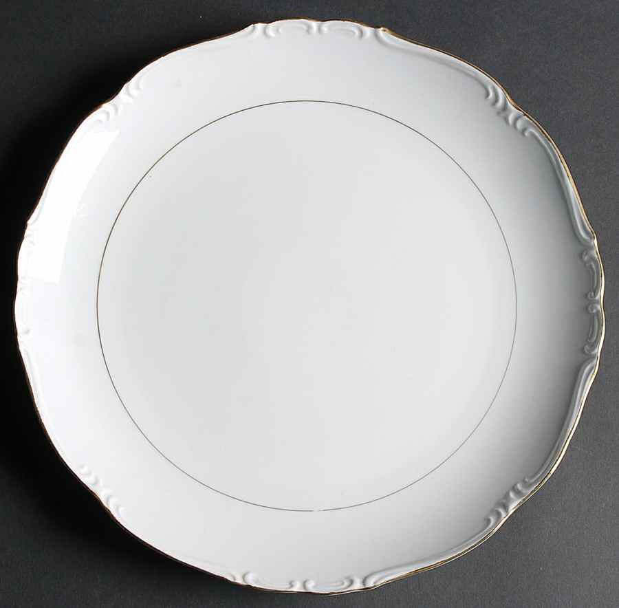 Nola 11" Chop Plate (Round Platter) by Harmony House China-1