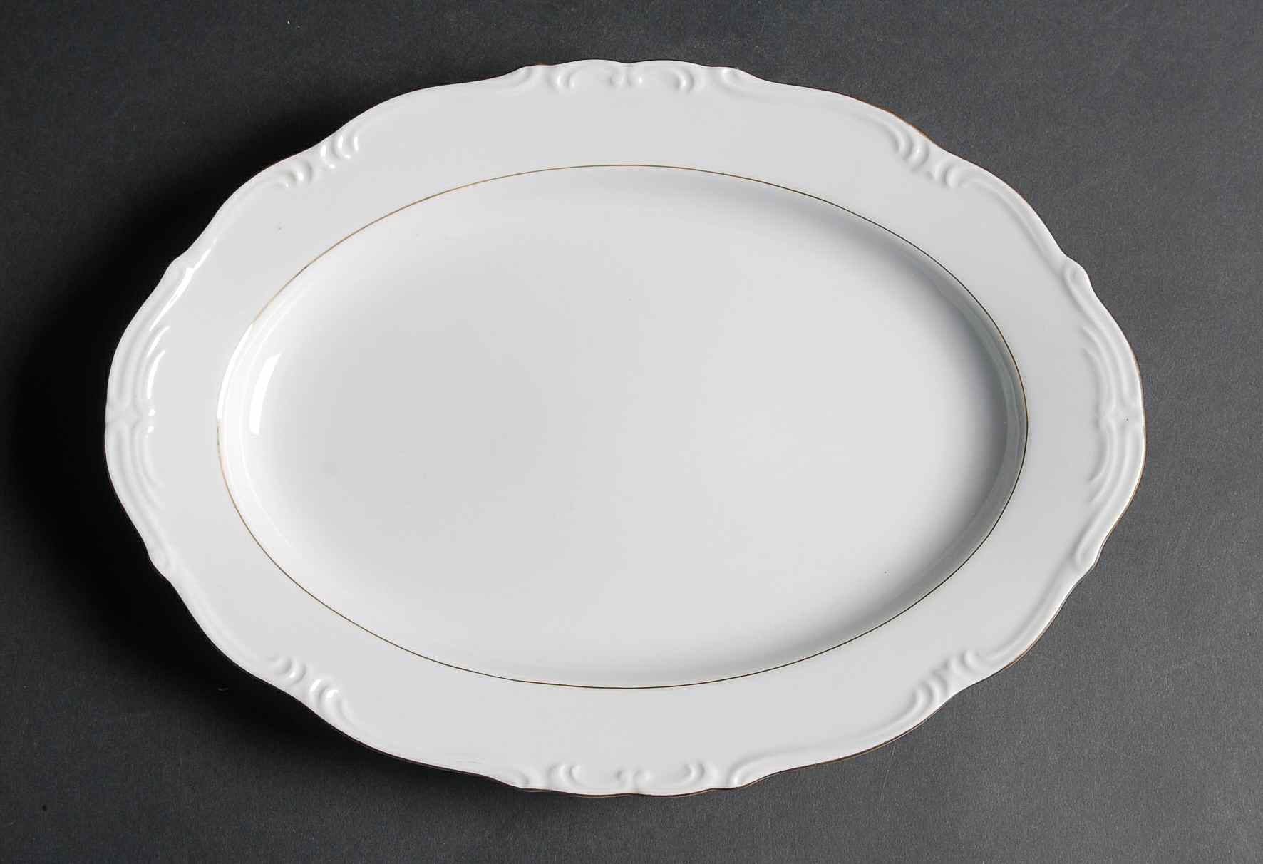 Nola 12" Oval Serving Platter by Harmony House China-1