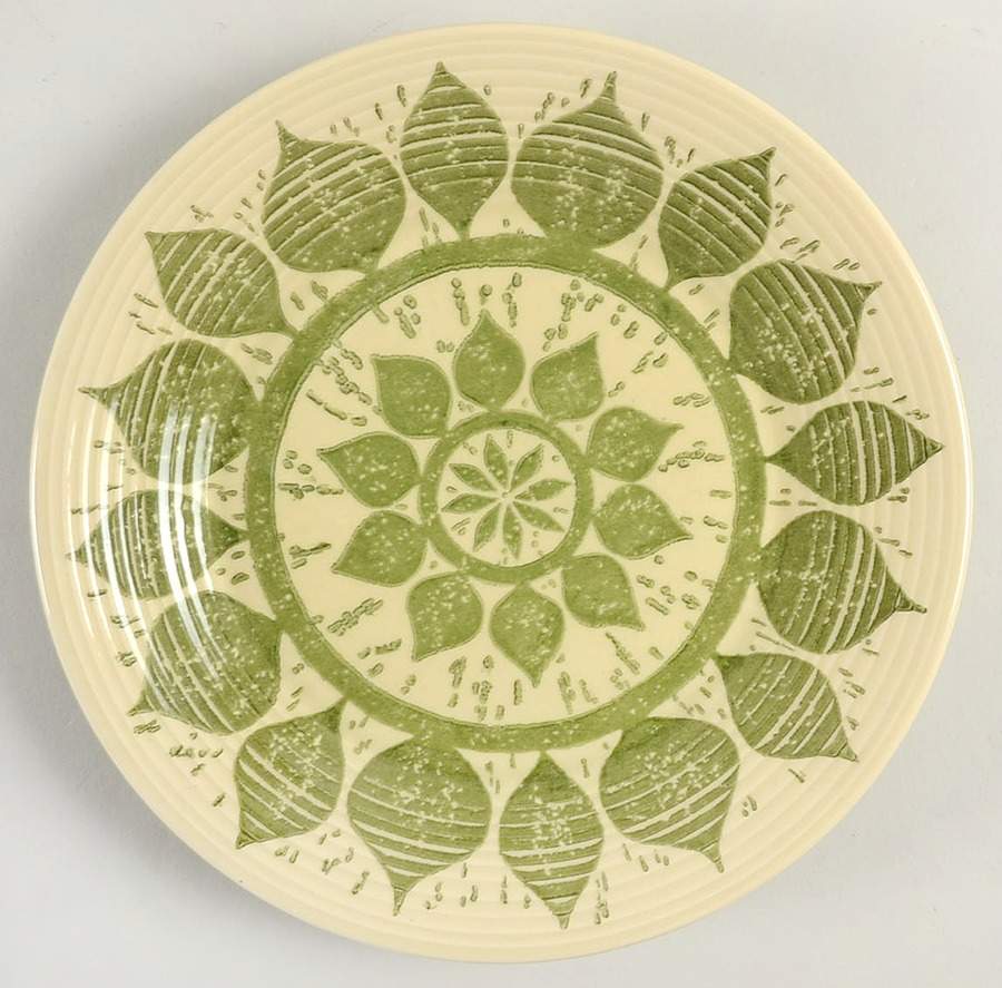 Nordica Light Green Salad Plate by Harmony House China-1