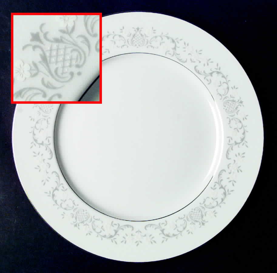 Organdy Dinner Plate by Harmony House China-1