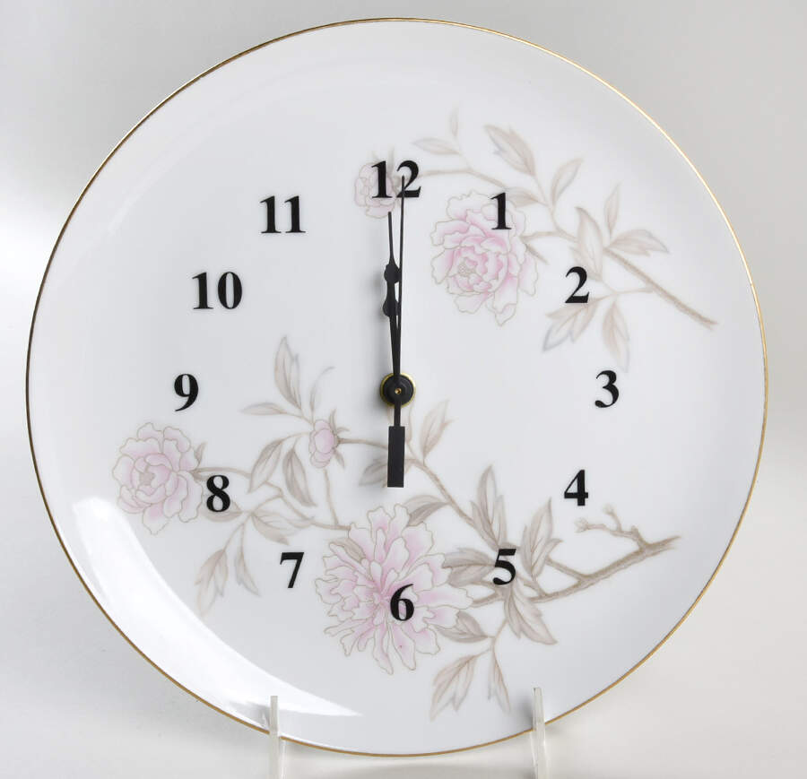 Patricia 1-2" depth  Clock Plate HC by Harmony House China-1