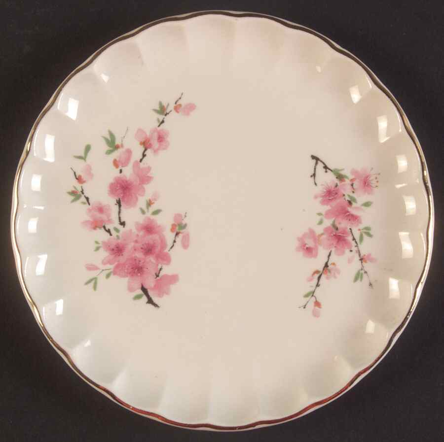 Peach Blossom Bread & Butter Plate by Harmony House China-1