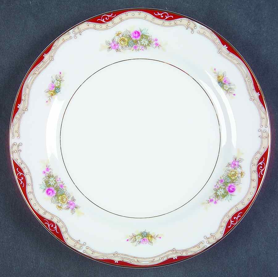 Petite Rose Bread & Butter Plate by Harmony House China-1