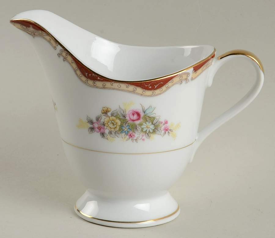 Petite Rose Creamer by Harmony House China-1