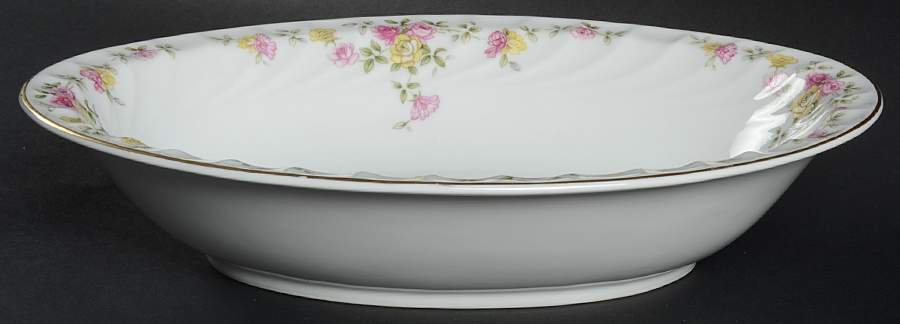 Picadilly 10" Oval Vegetable Bowl by Harmony House China-1
