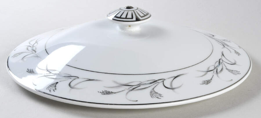 Platinum Garland Lid for Round Vegetable by Harmony House China-1