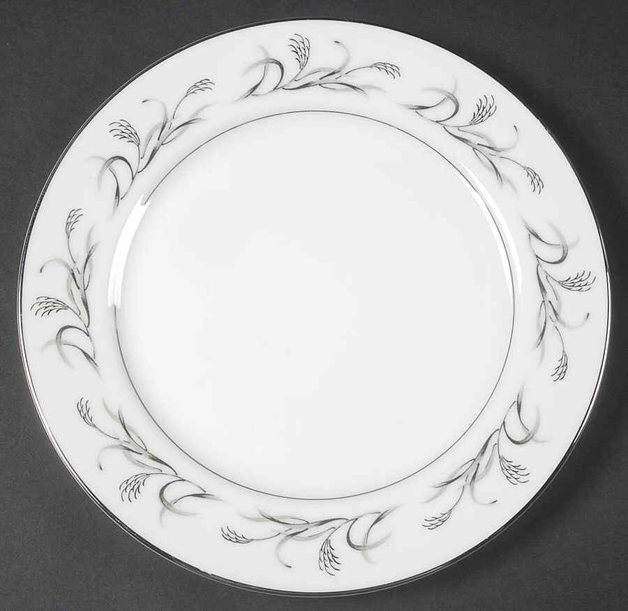 Platinum Garland Salad Plate by Harmony House China-1