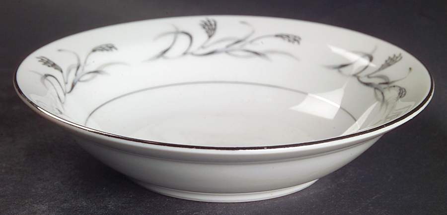 Platinum Garland Rim Fruit/Dessert (Sauce) Bowl by Harmony House China-1