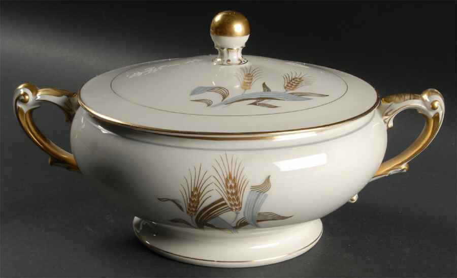 Prince Edward Round Covered Vegetable by Harmony House China-1