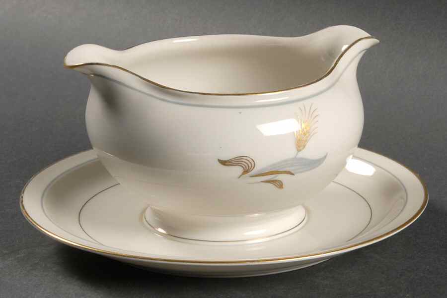 Prince Edward Gravy Boat with Attached Underplate by Harmony House China-1