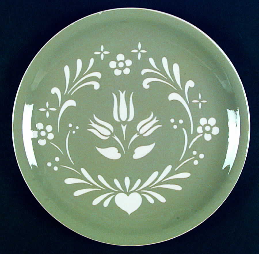 Provincial Tulip Dinner Plate by Harmony House China-1