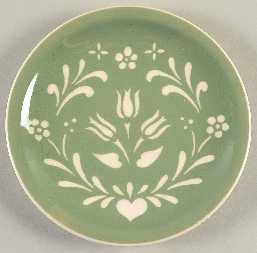 Provincial Tulip Bread & Butter Plate by Harmony House China-1