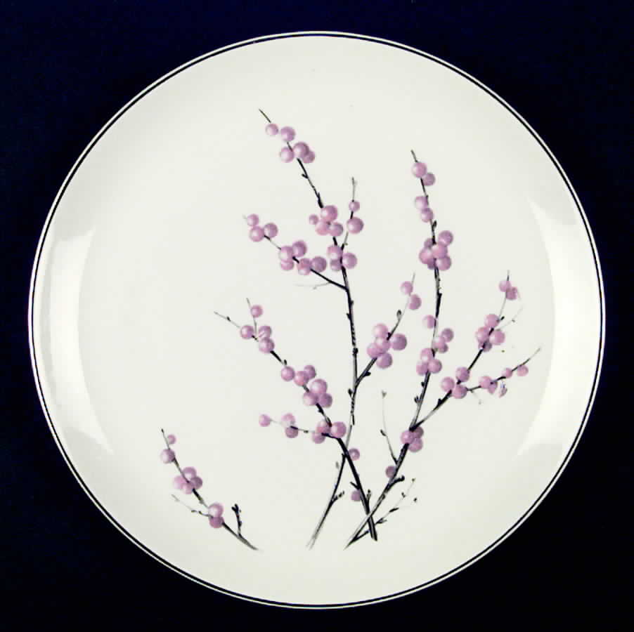 Pussy Willow Dinner Plate by Harmony House China-1