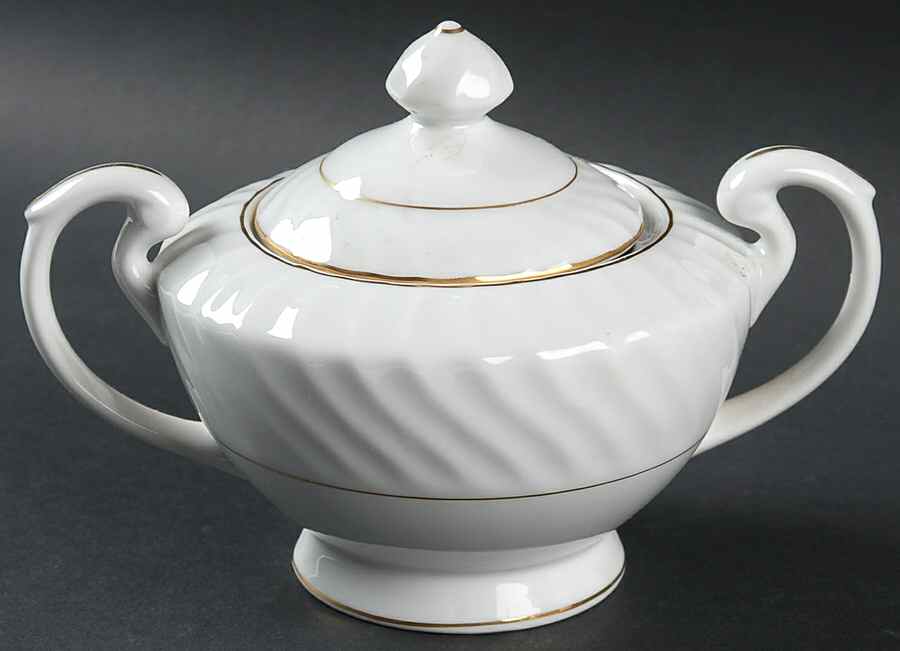 Regency Sugar Bowl & Lid by Harmony House China-1