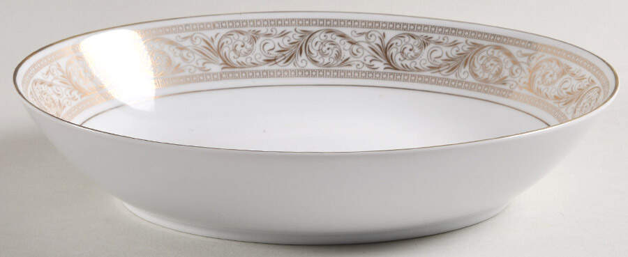 Renaissance 9" Oval Vegetable Bowl by Harmony House China-1