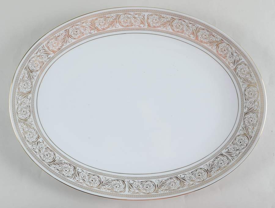 Renaissance 16" Oval Serving Platter by Harmony House China-1
