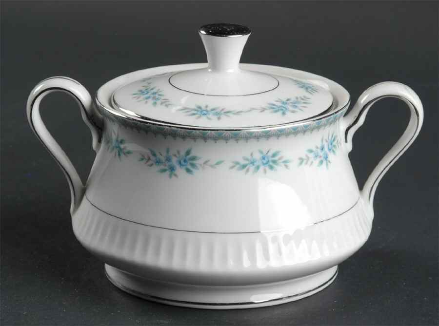 Rose Bouquet Sugar Bowl & Lid by Harmony House China-1