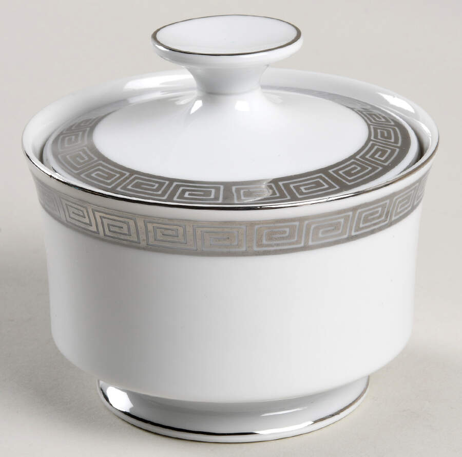 Romaic Sugar Bowl & Lid by Harmony House China-1