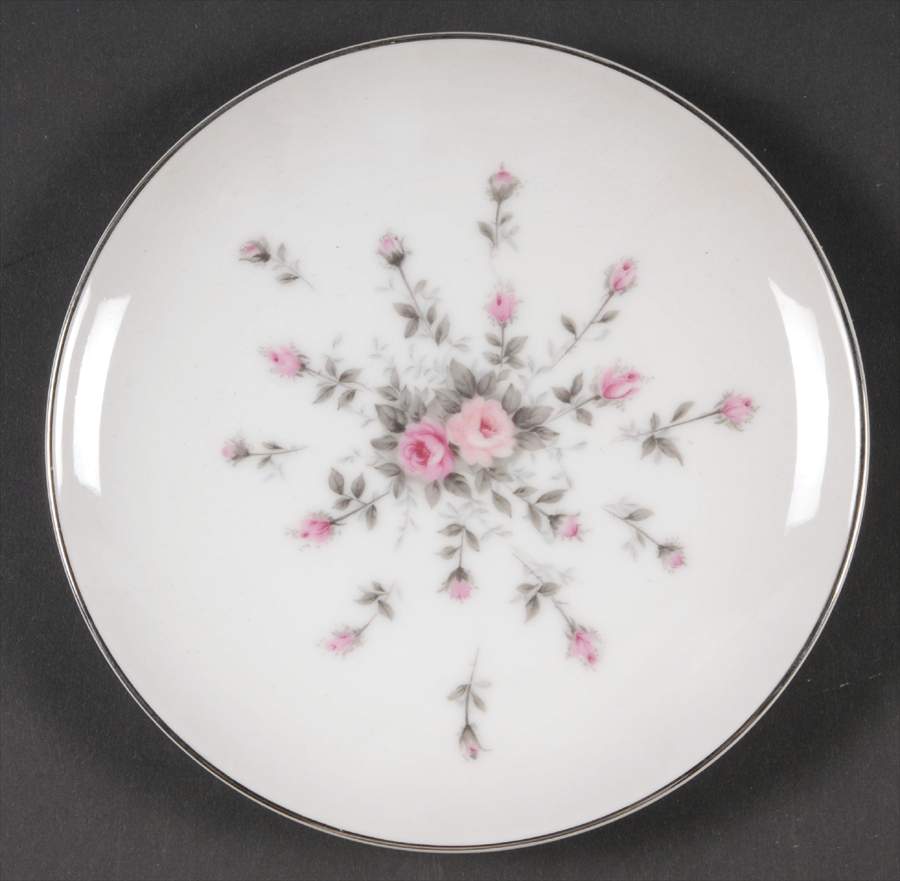 Rosebud Bread & Butter Plate by Harmony House China-1