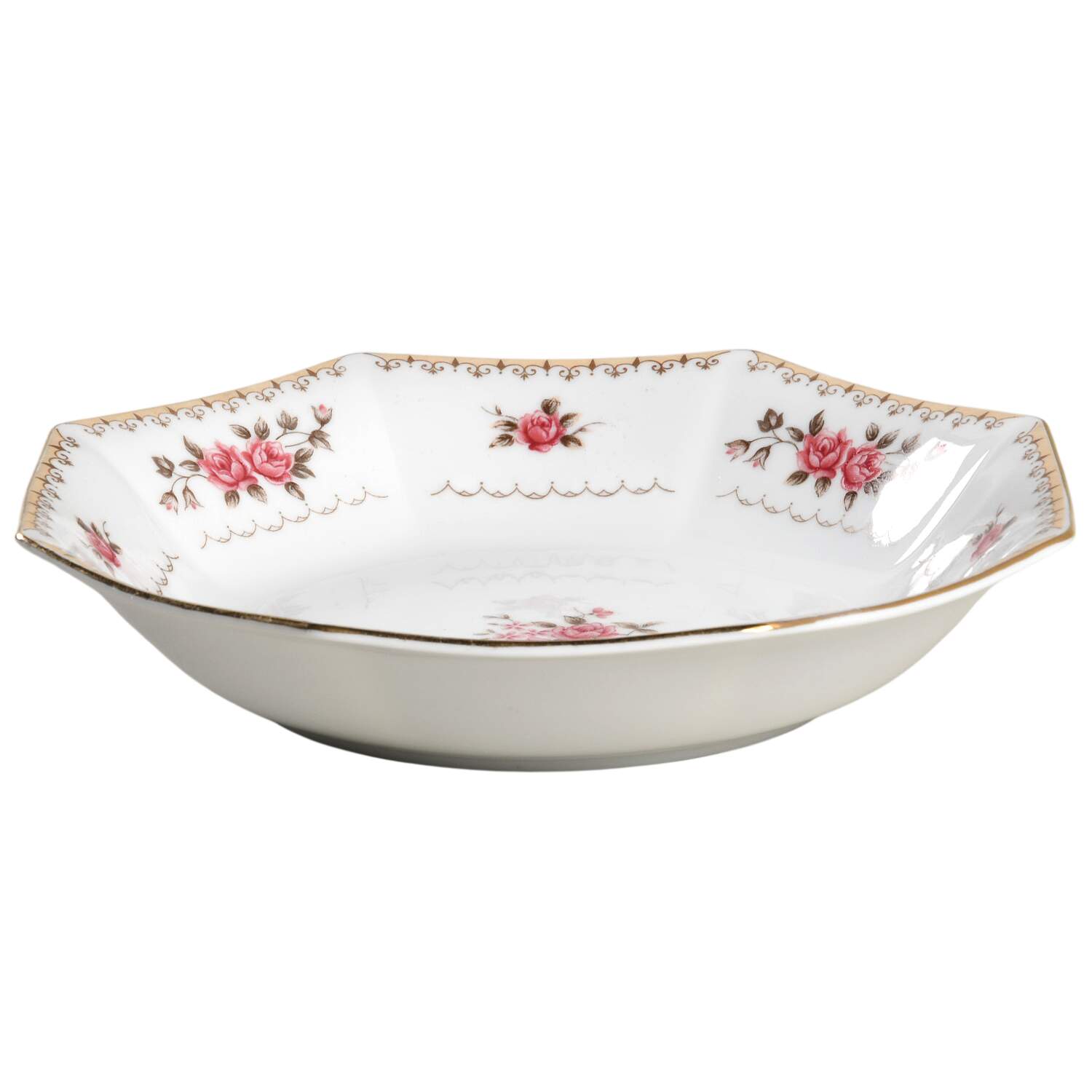 Rosette Coupe Soup Bowl by Harmony House China-1